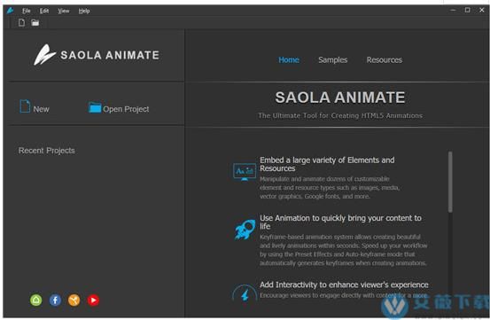 Saola Animate Pro(HTML5动画制作软件) v3.0.1中文破解版