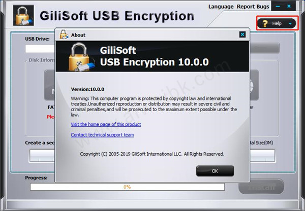 GiliSoft USB Encryption破解版