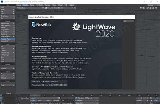 NewTek LightWave 3D 2020破解版