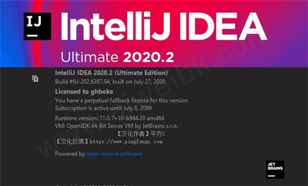 IntelliJ IDEA 2020.2汉化破解版