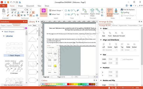 ConceptDraw Office v7.0.0.0 64位中文破解版