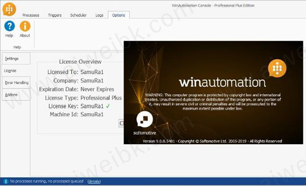 WinAutomation Professional Plus v9.2.3.5810破解版