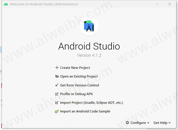 Android Studio 4.1.2绿色中文版