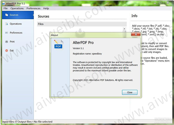 AlterPDF Pro v5.1破解版