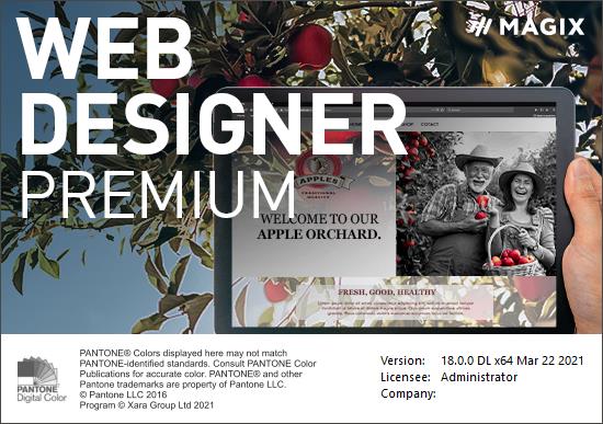 Xara Web Designer Premium v18.0.0.61670破解版