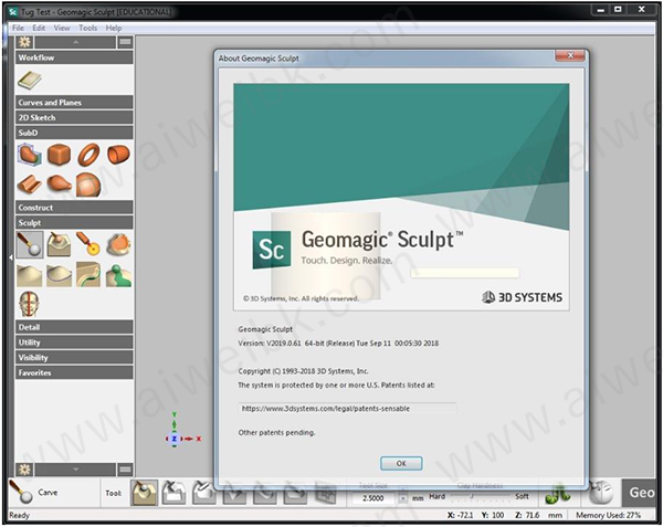 Geomagic Sculpt 2021.0.56中文破解版