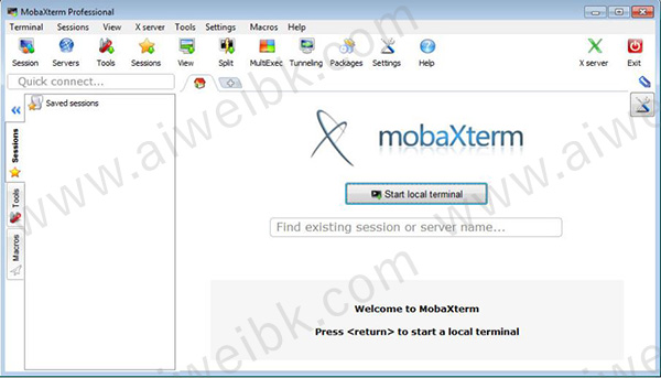 MobaXterm远程终端控制软件10.9专业便携版